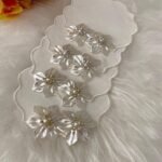 6’Lı Çift Gelincik Taşlı Sunum Peçetesi