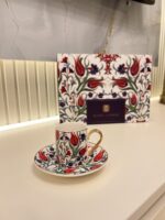 Otantik Türk Kahvesi Fincanı *Roza - Görsel 3