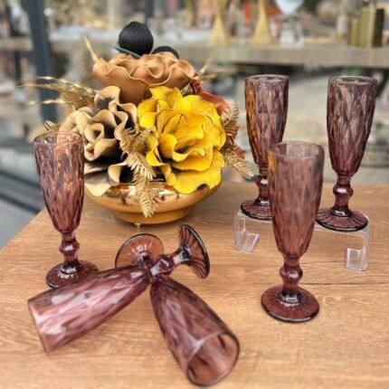 6 Kişilik   Kahve Yanı Bardağı wosso