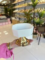 Porselen Ayaklı Sunumluk Kare