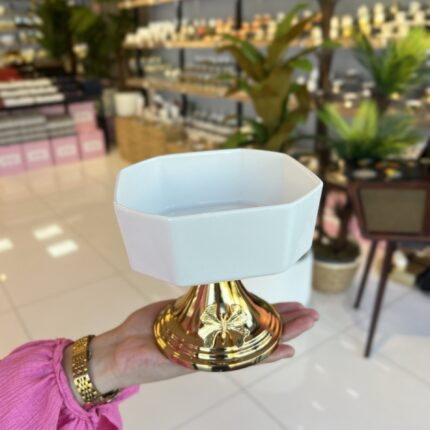 Porselen Ayaklı Sunumluk Kare