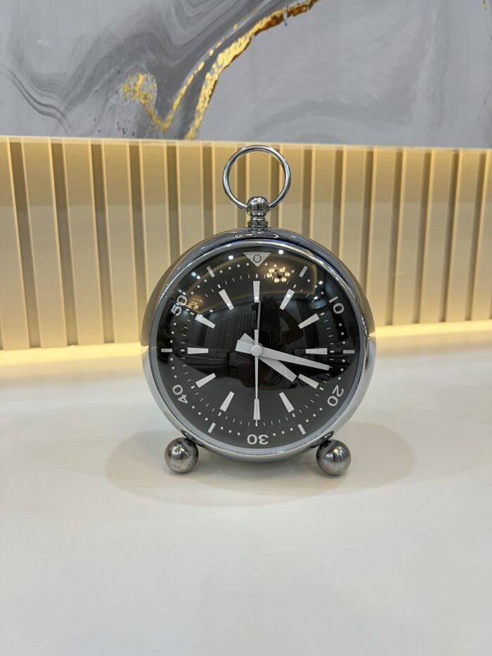 Luxury  Tombul Saat (Black ) - Görsel 1