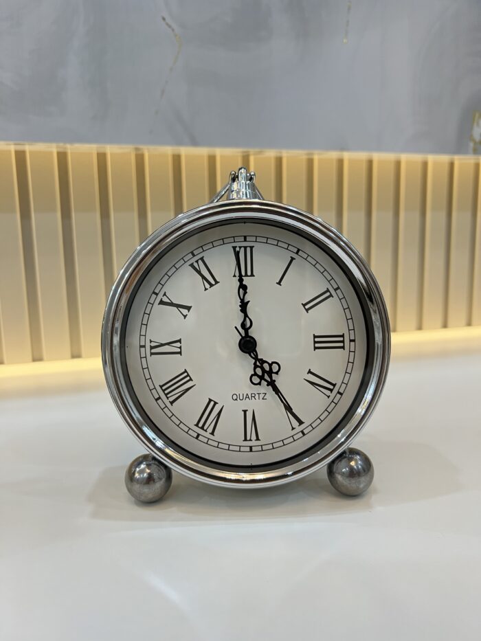Luxury Platin Silver Saat - Görsel 1