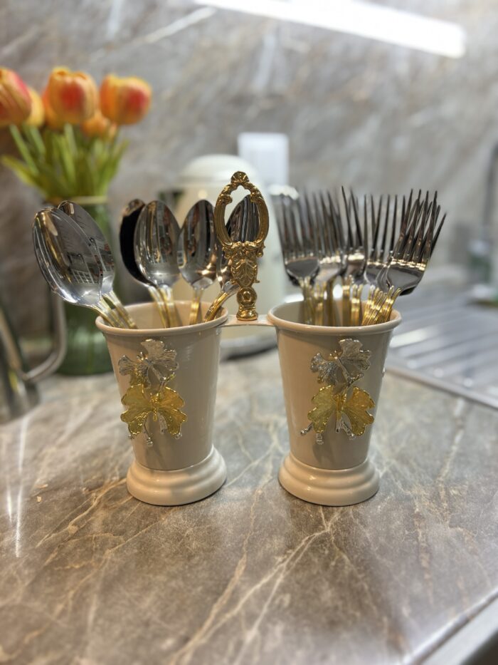 2’Li Set Üstü Kaşıklık - Görsel 1