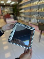 6 Adet Kare Fırfır Gümüş - Görsel 4