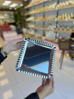 6 Adet Kare Fırfır Gümüş - Görsel 3