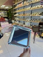 6 Adet Kare Fırfır Gümüş - Görsel 2