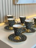 Leopar Türk Kahvesi Fincanı