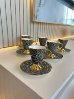 Leopar Türk Kahvesi Fincanı - Görsel 2