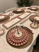 38 Parça Pink Candy Kahvaltı Pasta ve Servis Takımı **PORSELEN SERİ🌟 - Görsel 7