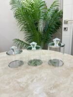 3’Lü Elmas Detay Çok Amaçlı Dekor Kutu**GÜMÜŞ