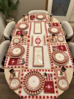 38 Parça Pink Candy Kahvaltı Pasta ve Servis Takımı **PORSELEN SERİ🌟 - Görsel 2