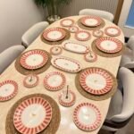 38 Parça Pink Candy Kahvaltı Pasta ve Servis Takımı **PORSELEN SERİ🌟