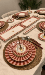 38 Parça Pink Candy Kahvaltı Pasta ve Servis Takımı **PORSELEN SERİ🌟