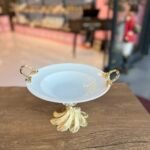 25 cm
Zamak AYAKLI Yuvarlak Porselen Salata Kasesi