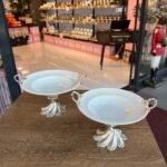 2’Li Zamak Ayaklı Salata Kasesi**GÜMÜŞ