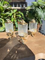 3’Lü Japon Gülü Kavanoz Gold - Görsel 3