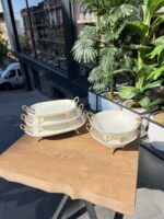 5 PARÇA  PORSELEN SUNUMLUK- - Görsel 4