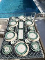 38 Parça Green Candy Kahvaltı Pasta ve Servis Takımı **PORSELEN SERİ🌟 - Görsel 3