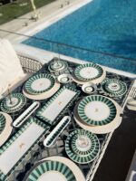 38 Parça Green Candy Kahvaltı Pasta ve Servis Takımı **PORSELEN SERİ🌟 - Görsel 2