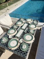 38 Parça Green Candy Kahvaltı Pasta ve Servis Takımı **PORSELEN SERİ🌟 - Görsel 8