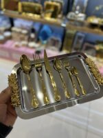 36 Parça **VİKON Titanyum MODELÇATAL BIÇAK KAŞIK TAKIMI18/10 & 4 Ml Kalınlık