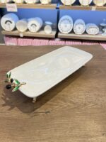 4 PARÇA ZEYTİN DETAY PORSELEN SUNUMLUK - Görsel 2