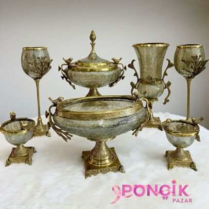 7 PARÇA AVANGARD KONSOL & SALON SETİ kod085