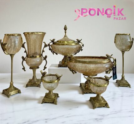 7 PARÇA AVANGARD KONSOL & SALON SETİ kod084