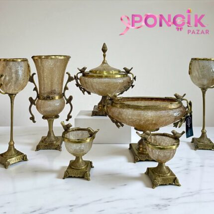 7 PARÇA  AVANGARD KONSOL & SALON  SETİ  kod084