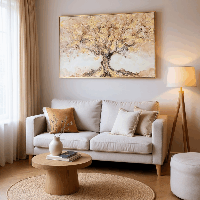 EPOKSİ DAMLATMA TABLO 90* 60*cm - Görsel 1