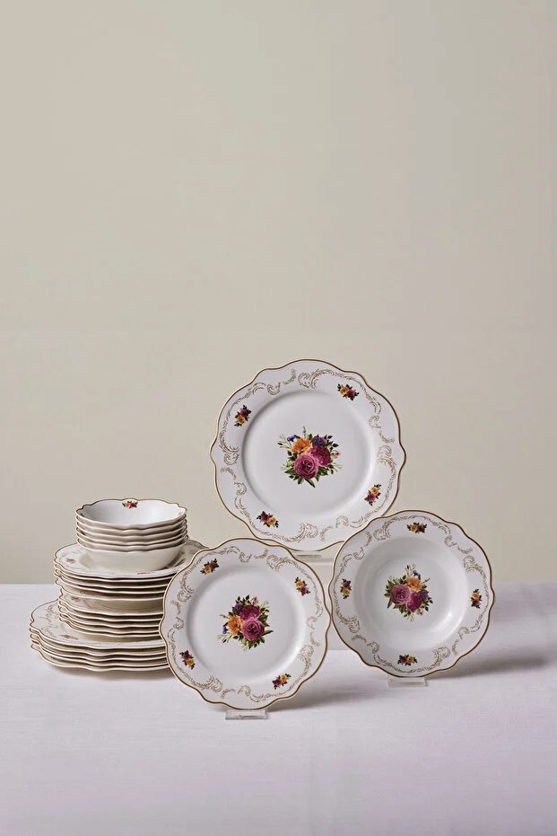 7c2976be-4462-450d-a1af-ac500287bd94 24 PARÇA FOREVER BONE
PORSELEN YEMEK TAKIMI - Görsel 1