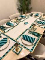 25 PARÇA SOFRA SERVİS SUNUM TAKIMI**GREEN CANDY - Görsel 4