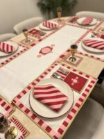 25 PARÇA SOFRA SERVİS SUNUM TAKIMI**PİNK CANDY - Görsel 2