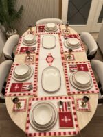 25 PARÇA SOFRA SERVİS SUNUM TAKIMI**PİNK CANDY - Görsel 4