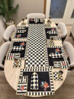 25 PARÇA SOFRA SERVİS SUNUM TAKIMI**DAMALI SERİ - Görsel 4