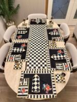 25 PARÇA SOFRA SERVİS SUNUM TAKIMI**DAMALI SERİ - Görsel 4