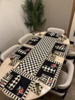 25 PARÇA SOFRA SERVİS SUNUM TAKIMI**DAMALI SERİ - Görsel 3