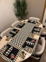 25 PARÇA SOFRA SERVİS SUNUM TAKIMI**DAMALI SERİ - Görsel 3