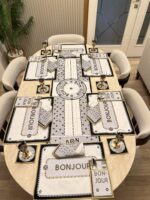 25 PARÇA SOFRA SERVİS SUNUM TAKIMI**BONJOUR