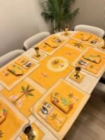 25 PARÇA SOFRA SERVİS SUNUM TAKIMI**FLAMİNGO