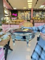 ENGLAND ELİZABETH 3 Litre Oval Isıtma Cam Servis Tenceresi - Görsel 2