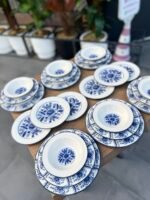 24 Parça Porselen Blue DAİSY