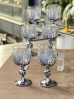 6 Kişilik BOHEMİA Kesme Detay
Kahve Yanı Bardağı **Tombul GÜMÜŞ