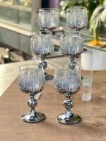 6 Kişilik BOHEMİA Kesme Detay
Kahve Yanı Bardağı **Tombul GÜMÜŞ