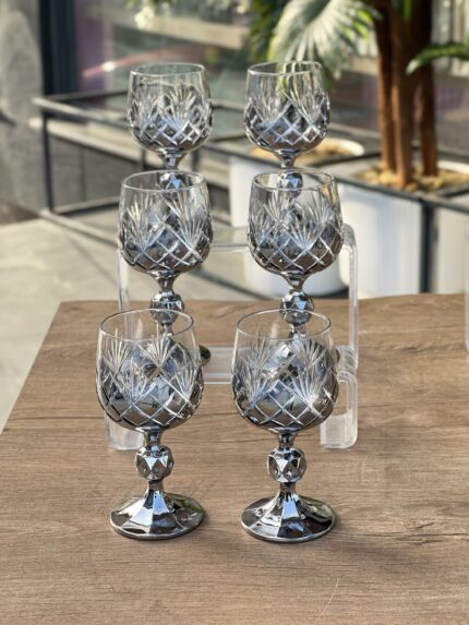 6 Kişilik BOHEMİA Kesme Detay
Kahve Yanı Bardağı **TOMBUL GÜMÜŞ 006