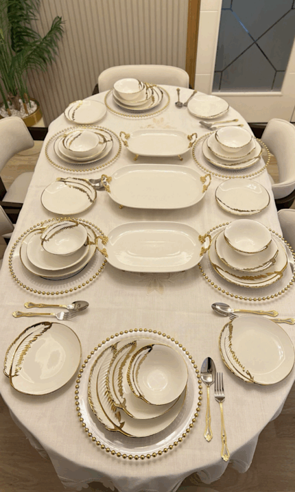 24 PARÇA TÜY SERİ YEMEK TAKIMI