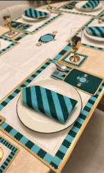 25 PARÇA SOFRA SERVİS SUNUM TAKIMI**GREEN CANDY