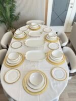 24 PARÇA CREZİ SERİSİ
PORSELEN YEMEK TAKIMI - Görsel 4