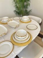 24 PARÇA CREZİ SERİSİ
PORSELEN YEMEK TAKIMI - Görsel 2